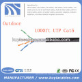 1000FT / 305m Beerdigung Cat5 UTP Kabel